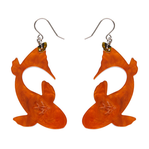 Erstwilder Fan Favourites - Playing Koi Earrings Earrings Erstwilder