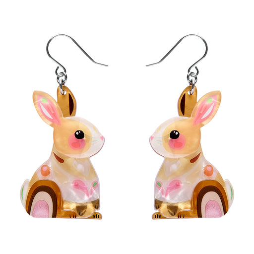 Erstwilder X Pete Cromer Easter - Maple the Bunny Earrings Earrings Erstwilder