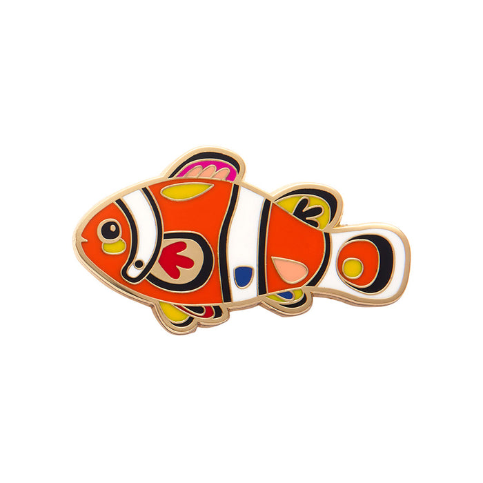 Erstwilder X Pete Cromer - Charismatic Clownfish Enamel Pin