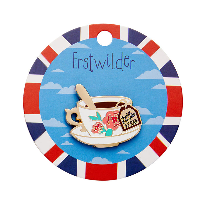 Erstwilder Enamel Pin - Fancy a Cuppa Enamel Pin Erstwilder