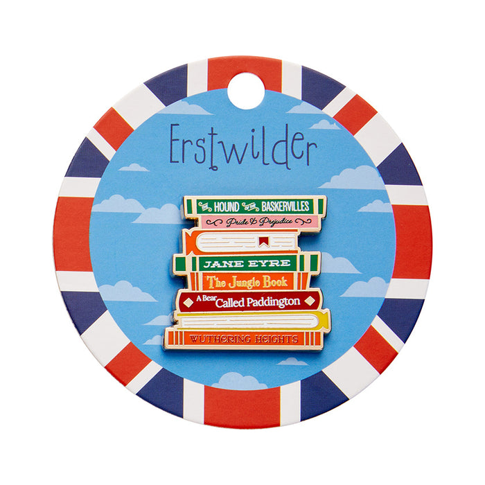 Erstwilder Enamel Pin - Literary Gems Brooches & Lapel Pins Erstwilder