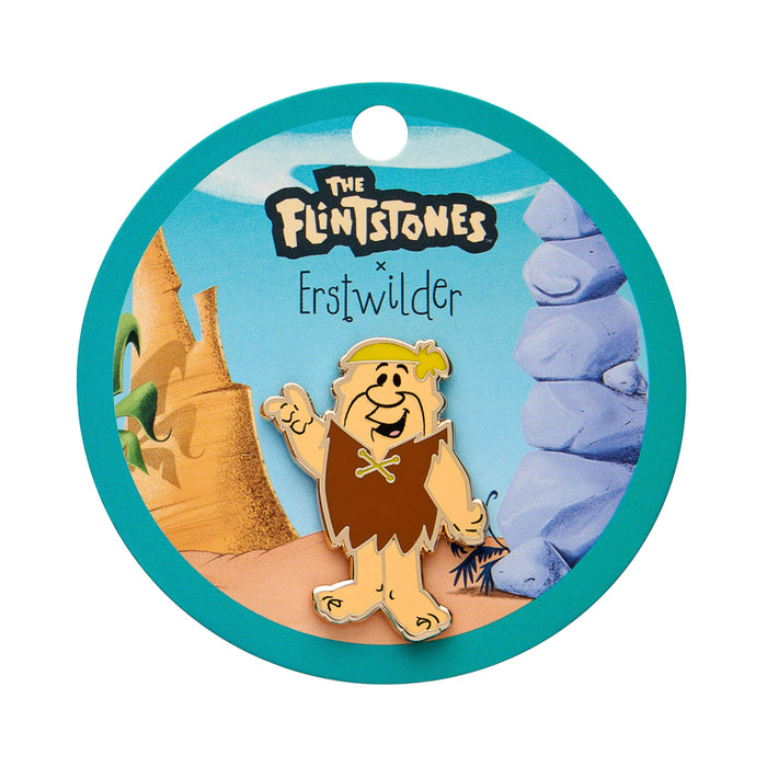 Erstwilder X Hanna Barbera - Barney Rubble Enamel Pin Enamel Pin Erstwilder