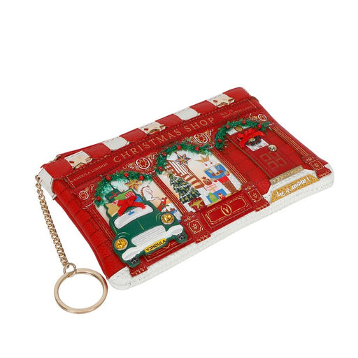 PRE ORDER Vendula London Zip Coin Purse - No.25 Mistletoe Lane Wallets & Money Clips Vendula London   