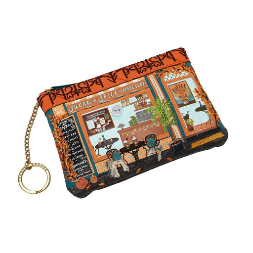 PRE ORDER Vendula London Zip Coin Purse - Sugar & Spice Coffee Shop Wallets & Money Clips Vendula London   