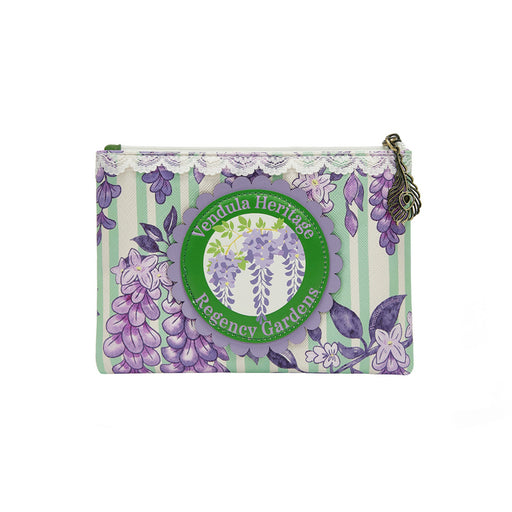 Vendula London Zip Coin Purse - Regency Gardens Wallets & Money Clips Vendula London