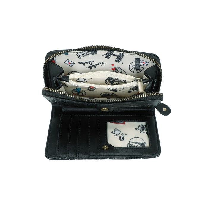 Vendula London Medium Zip Around Wallet - Purrlesque Club Accessories Vendula London   