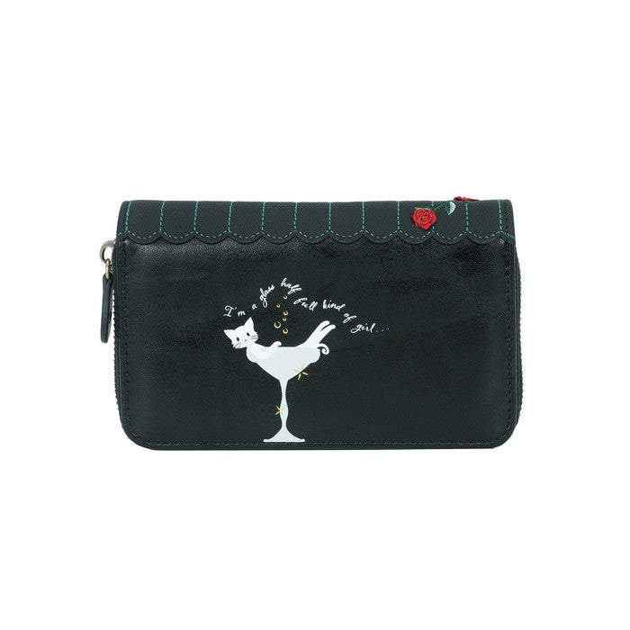 Vendula London Medium Zip Around Wallet - Purrlesque Club Accessories Vendula London   