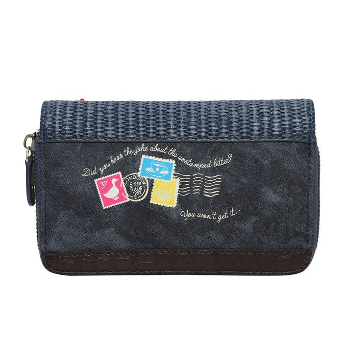 Vendula London Medium Zip Around Wallet - The Office Post Office Accessories Vendula London   