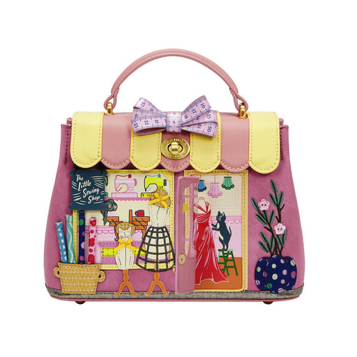 Vendula London MINI Grace Bag - Vendula Sewing Shop - Rasberry Edition Handbags Vendula London