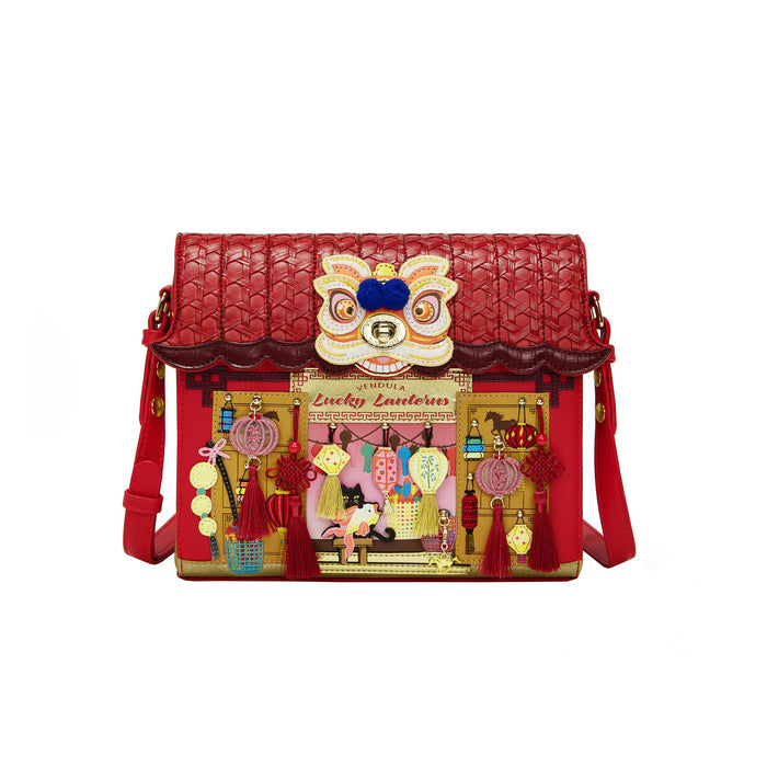Vendula London Box Bag - Lucky Charm Handbag & Wallet Accessories Vendula London