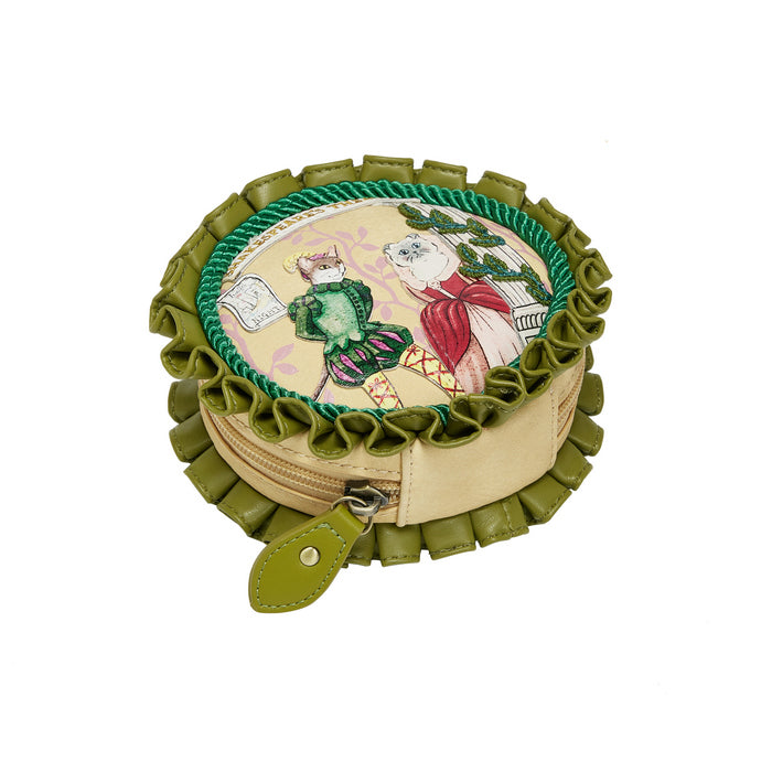 Vendula London Round Coin Purse - Shakespeare Twelfth Night