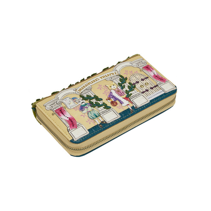 Vendula London Large Wallet - Shakespeare Twelfth Night