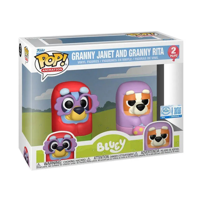 Funko Pop! Bluey - Granny Janet & Granny Rita 2-Pack