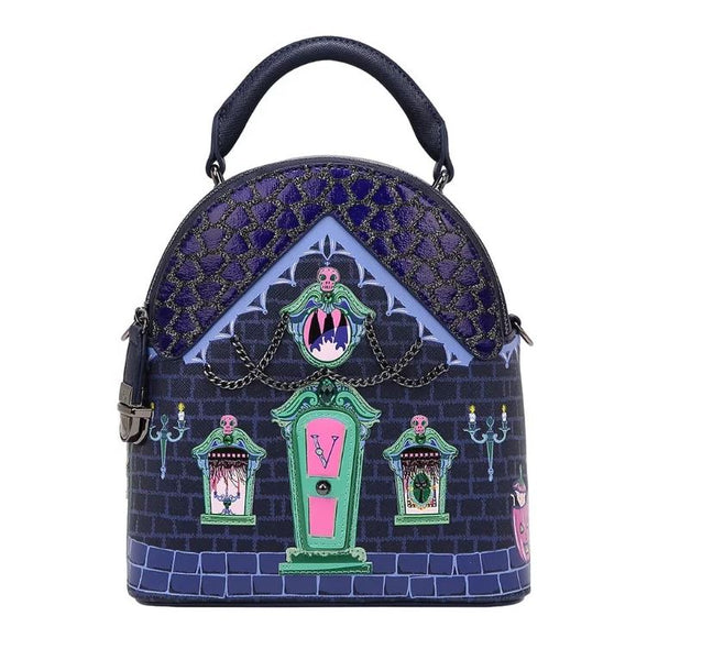 Vendula London Mini Backpack - Cat Dracula Haunted House