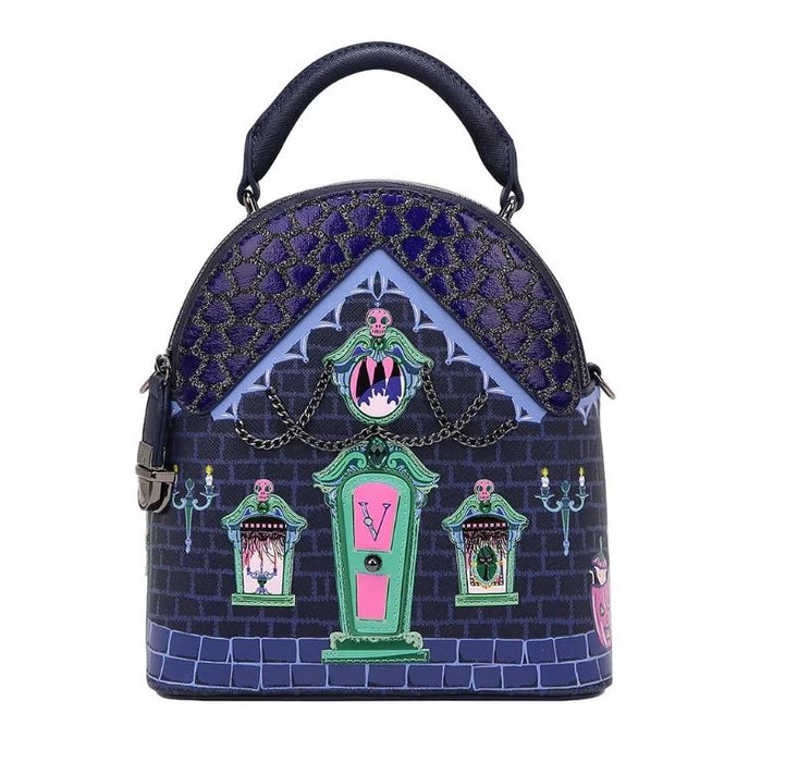 Vendula London Nova Mini Backpack - Haunted House Handbags Vendula London   