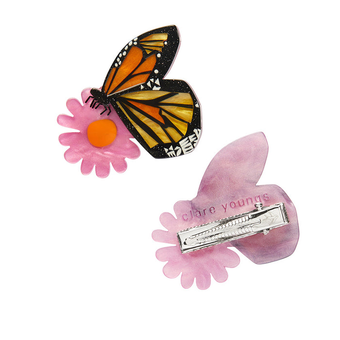 Erstwilder X Clare Young - A Butterfly Named Flutter Hair Clip Set Hair Claws & Clips Erstwilder   