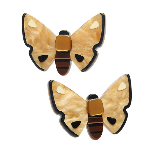 Erstwilder Hair Clips - Forest Moth Brooches & Lapel Pins Erstwilder   