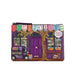 Vendula London Zip Coin Purse - Travelling Library Bookshop Wallets & Money Clips Vendula London