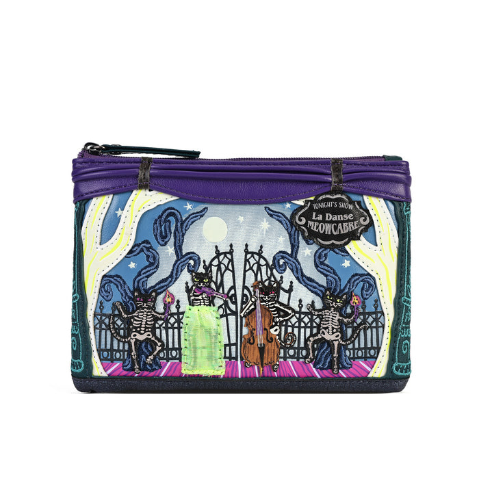 Vendula London Zip Coin Purse - The Vendula Haunted Theatre Wallets & Money Clips Vendula London