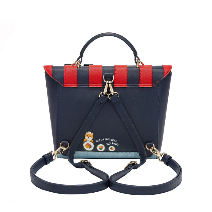 Vendula London Backpack - Blue Edition Shoulder Backpack Sushi