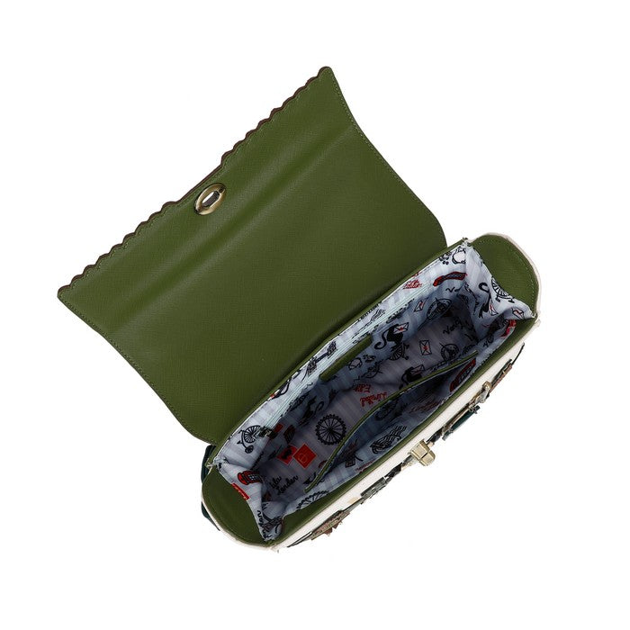 Vendula London Box Bag - The Queen Elizabeth Pub Handbag & Wallet Accessories Vendula London