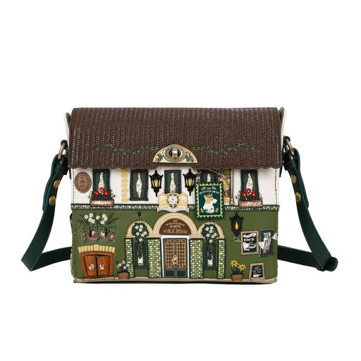 Vendula London Box Bag - The Queen Elizabeth Pub Handbag & Wallet Accessories Vendula London