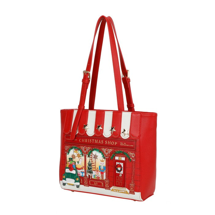 PRE ORDER Vendula London Shopper - No.25 Mistletoe Lane Handbags Vendula London   