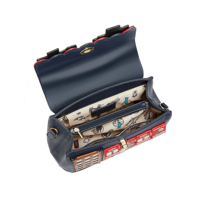 Vendula London MINI Grace Bag -Blue Edition Sushi