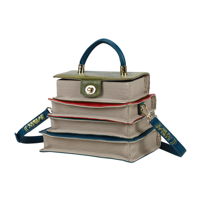 Vendula London Book Stack Bag - Between the Covers Bookbinders Handbags Vendula London