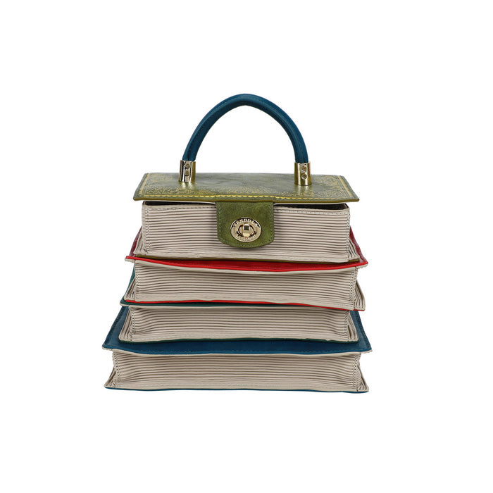 Vendula London Book Stack Bag - Between the Covers Bookbinders Handbags Vendula London