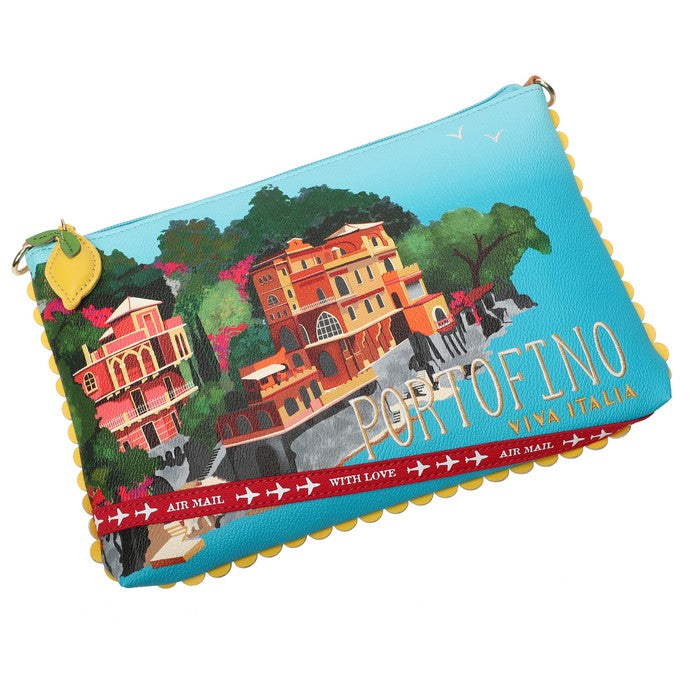 Vendula London Pouch Bag - Viva Italia Postcard