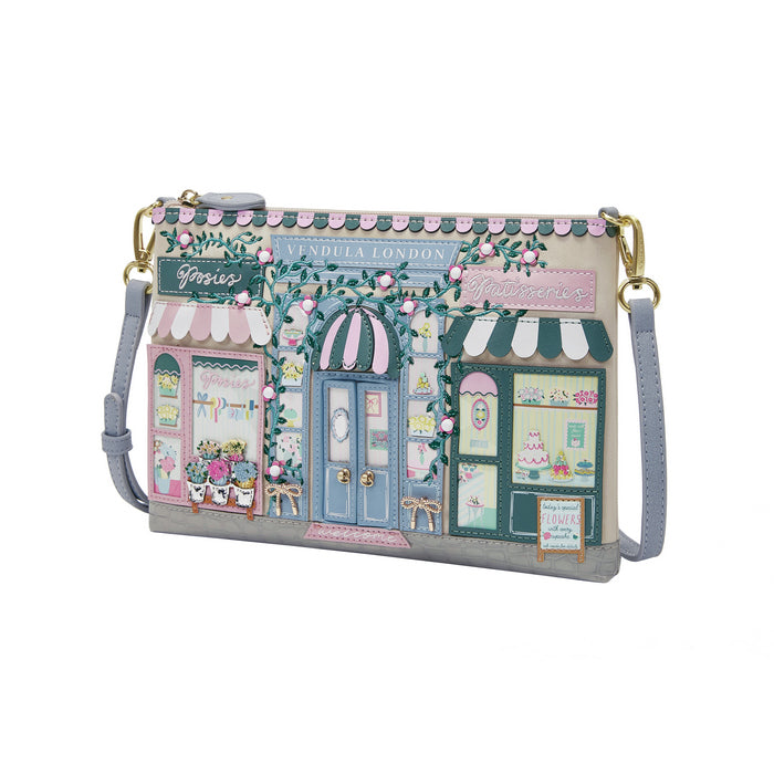 Vendula London Kate Pouch Bag - Posies and Patisseries Handbags Vendula London