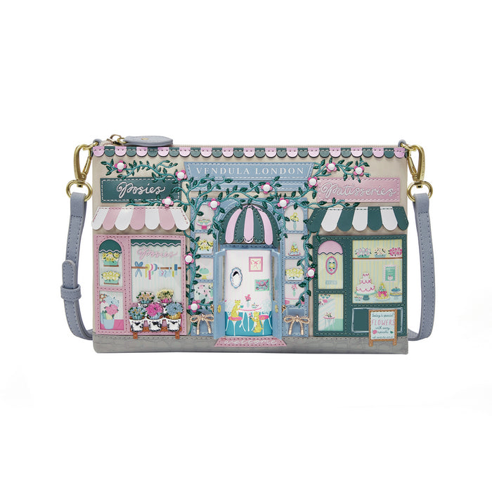Vendula London Kate Pouch Bag - Posies and Patisseries Handbags Vendula London