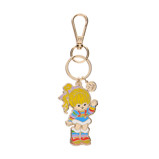 Erstwilder X Rainbow Brite - Rainbow Brite Says Hello Enamel Key Ring Key Charm Erstwilder