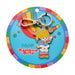 Erstwilder X Rainbow Brite - Rainbow Brite Says Hello Enamel Key Ring Key Charm Erstwilder