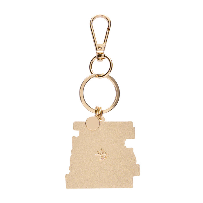 Erstwilder Enamel Key Ring - Words of the Wise Key Charm Erstwilder