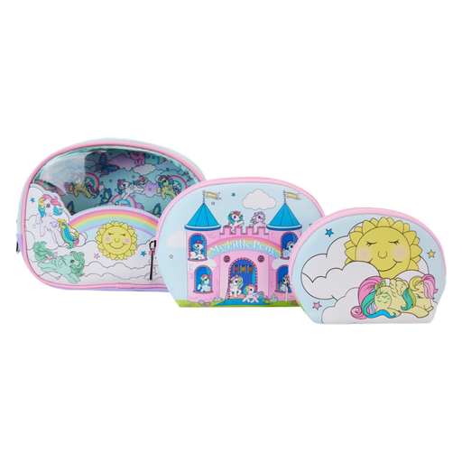 Loungefly - My Little Pony Cosmetic Bag Set Travel Pouches Loungefly   