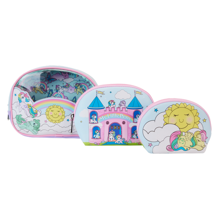 Loungefly - My Little Pony Cosmetic Bag Set Travel Pouches Loungefly   