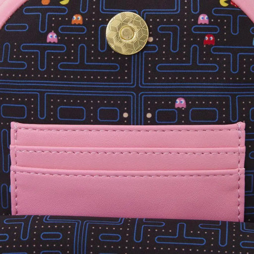 Loungefly Pac-Man - Pinky Ghost Sling Crossbody Bag Crossbody Bag Loungefly