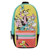 Loungefly Disney: D100 - Mickey & Friends Classic Stationary Pencil Case Backpacks Loungefly   