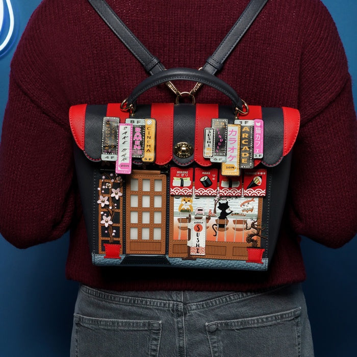 Vendula London Backpack - Blue Edition Shoulder Backpack Sushi