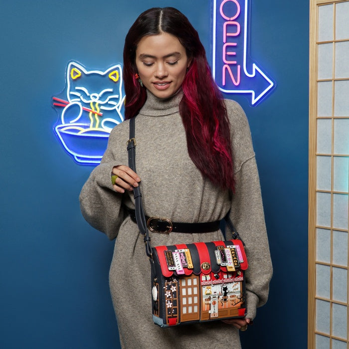 Vendula London Box Bag - Blue Edition Sushi