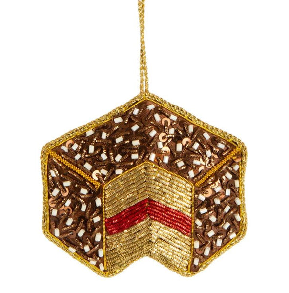 Christmas Tree Hanging Decoration - Lamington Christmas Vixen & Velvet   