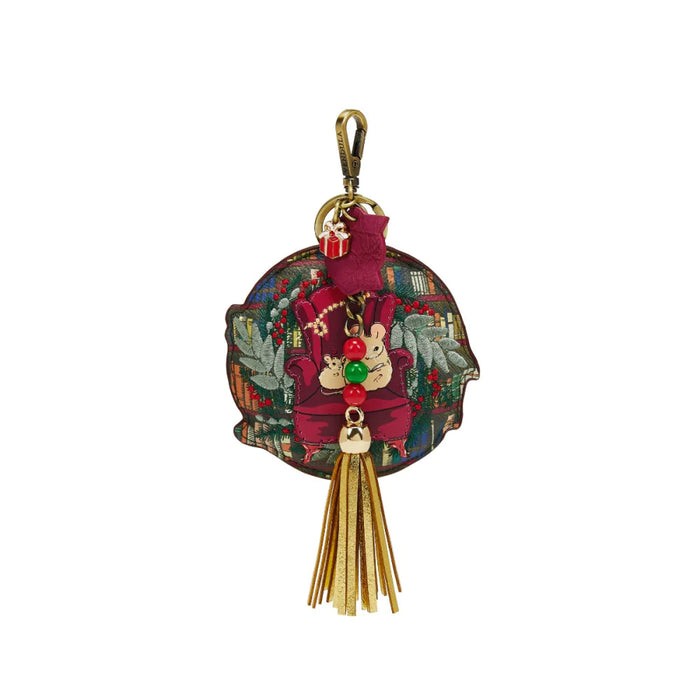 Vendula London Key Charm - Christmas Library Handbags Vendula London