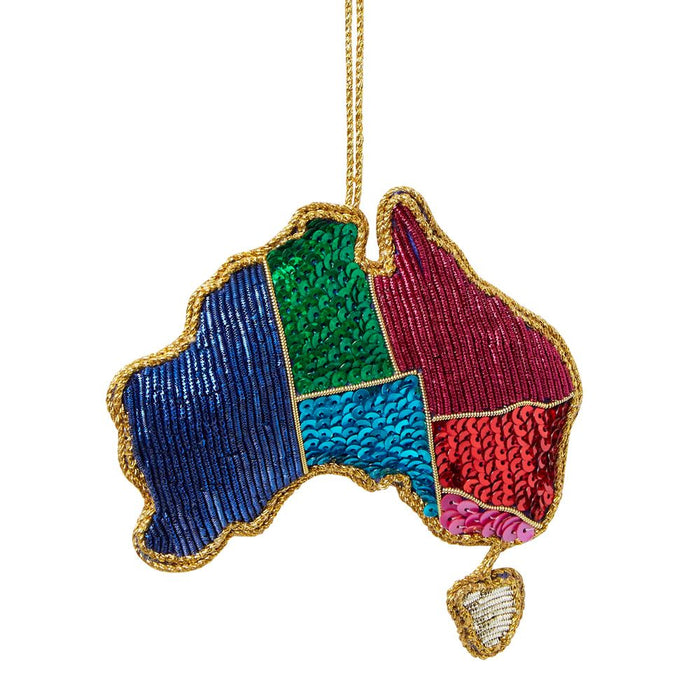Christmas Tree Hanging Decoration - Australia Forever