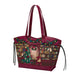 Vendula London Stella Tote Bag - Christmas Library Handbags Vendula London