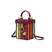 Vendula London Book Box Bag - Christmas Library Handbags Vendula London