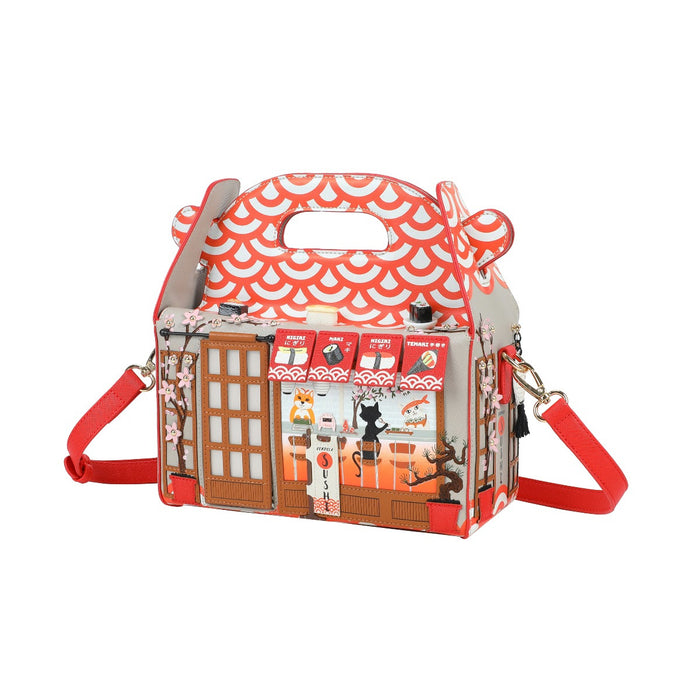 Vendula London - Sushi Grey Edition Takeaway Box Bag Handbag & Wallet Accessories Vendula London