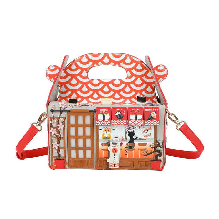 Vendula London - Sushi Grey Edition Takeaway Box Bag Handbag & Wallet Accessories Vendula London