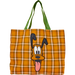 Disney - Pluto 95th Anniversary Plaid 15" Canvas Tote Bag Handbags Loungefly